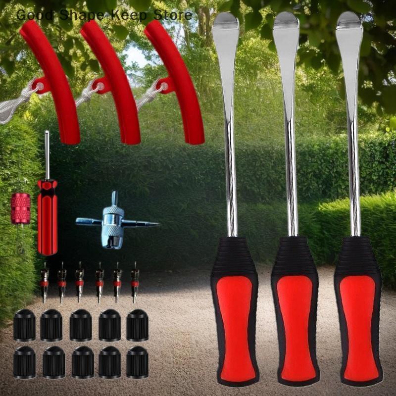 Motorcycle Bicycle Tire Changing Levers Auto Spoon Rim Protector Tire Kit - Essential Tool for Safe And Efficient Tire Changes