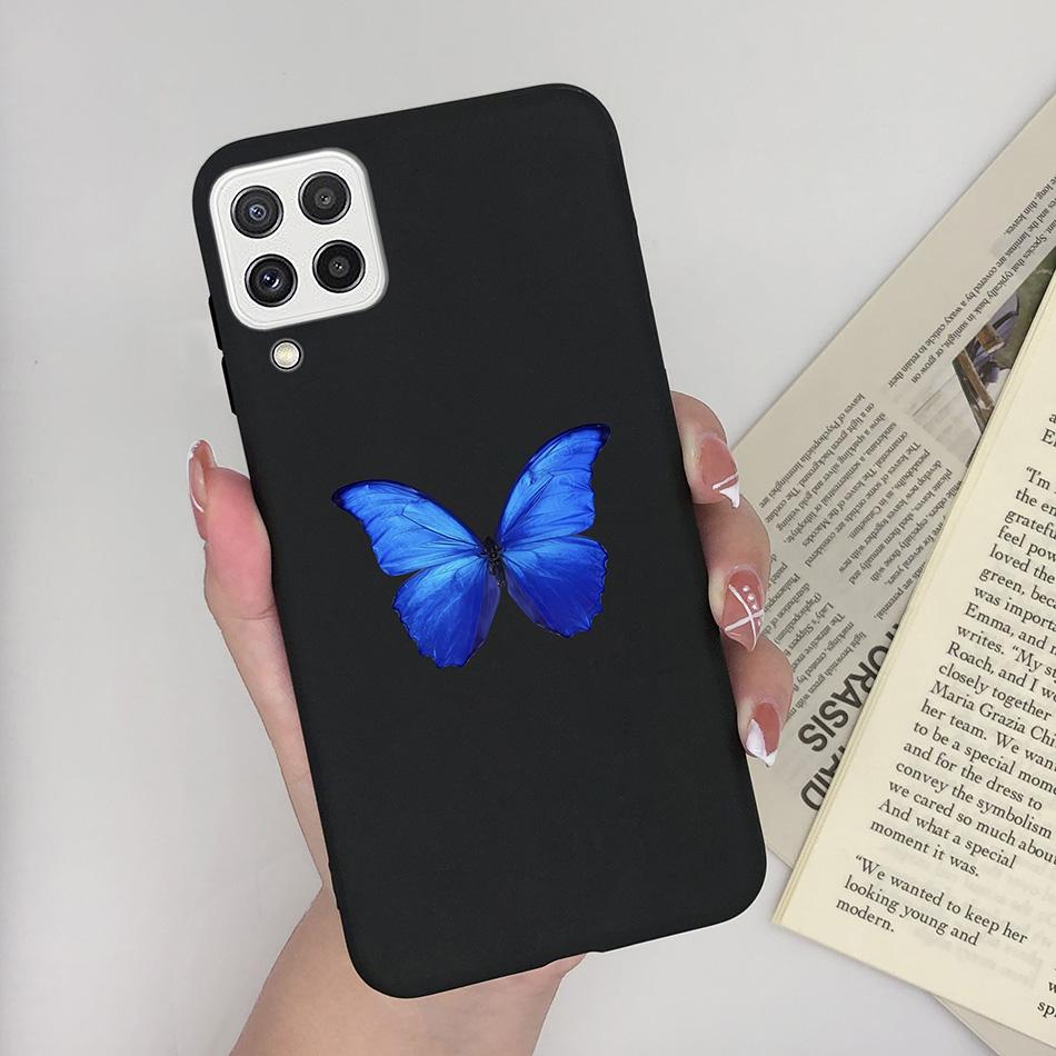 For Samsung Galaxy A22 4G 5G Case SM-A225F Love Heart Soft Silicon Phone Cover For SamsungA22 GalaxyA22 M22 A 22 4G 5G Fundas