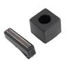 Billiard Chalk Holder Portable Plastic Magnetic with Clip Pool Cue Chalk Box for Accessory