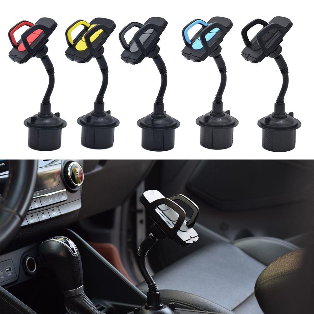 

New Universal Gooseneck Cup Cradle Car Mount For Mobile Phone Cell Phone Holder 360° Adjustable синій