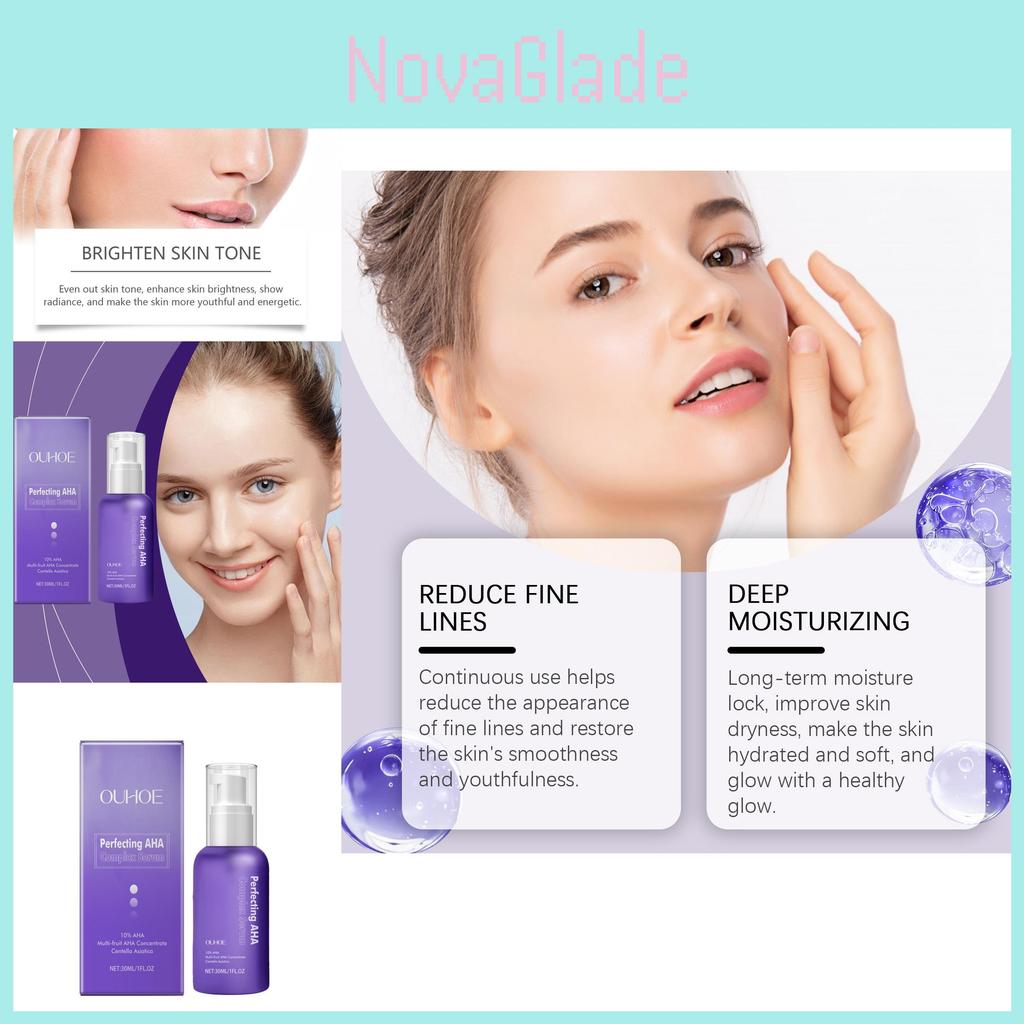 Ouhoe Gentle Hydrating Facial Serum For Moisturizing And Brightening Skin Care 30ml