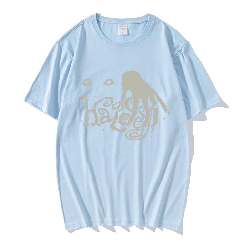 Unisex Streetwear HALSEY Badlands Fashion T-shirt Cotton Short Sleeve Male Tshirt Casual Loose O-neck Men Tee-shirt Print Clothes