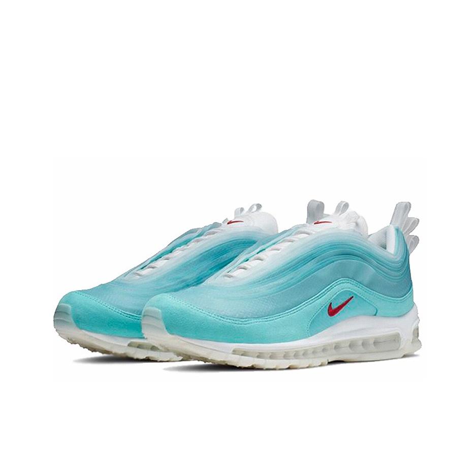 Nike Air Max 97 On Air: Scarpe da Ginnastica Unisex Shanghai Kaleidoscope Blu Ghiaccio-Blu Rosso-Bianco CI1508-400