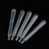 100 Stück Airbrush Einweg-Tropfer Laborpipette 1,5 ml Kunststoffpipette Augentropfer für Transfer und Airbrush-Farbe