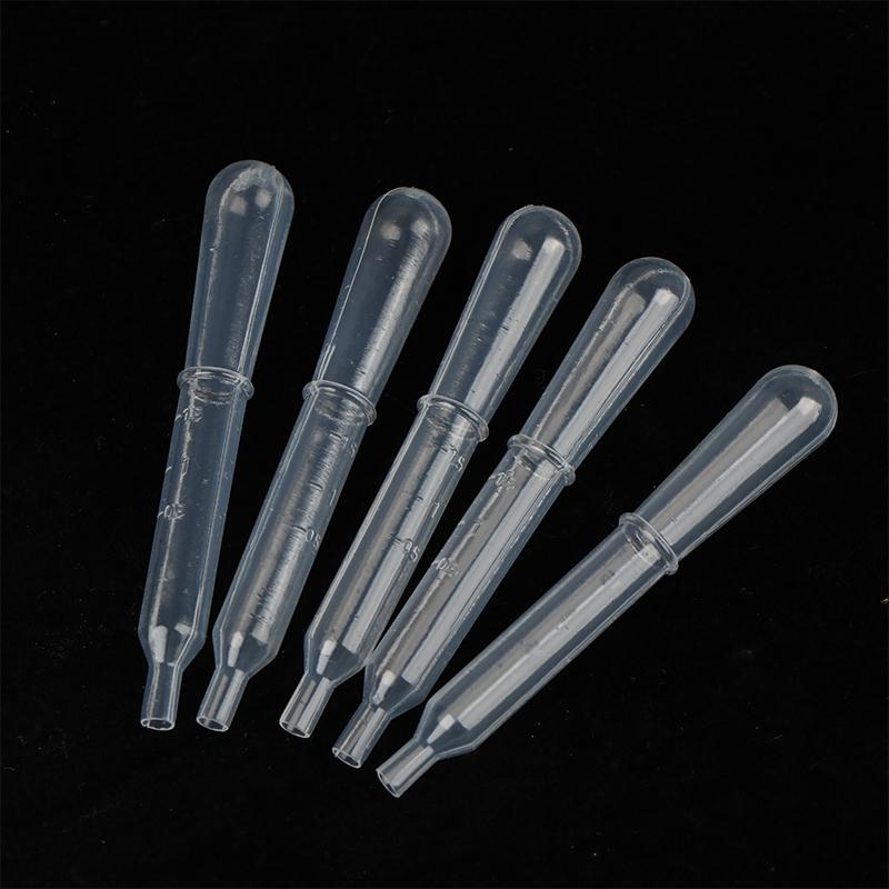 100 Stück Airbrush Einweg-Tropfer Laborpipette 1,5 ml Kunststoffpipette Augentropfer für Transfer und Airbrush-Farbe