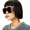 Fashion Square Sunglasses Women Luxury Punk Stripe Big Shades UV400 Gafas De Sol Mujer Trendy Sun Glasses Female