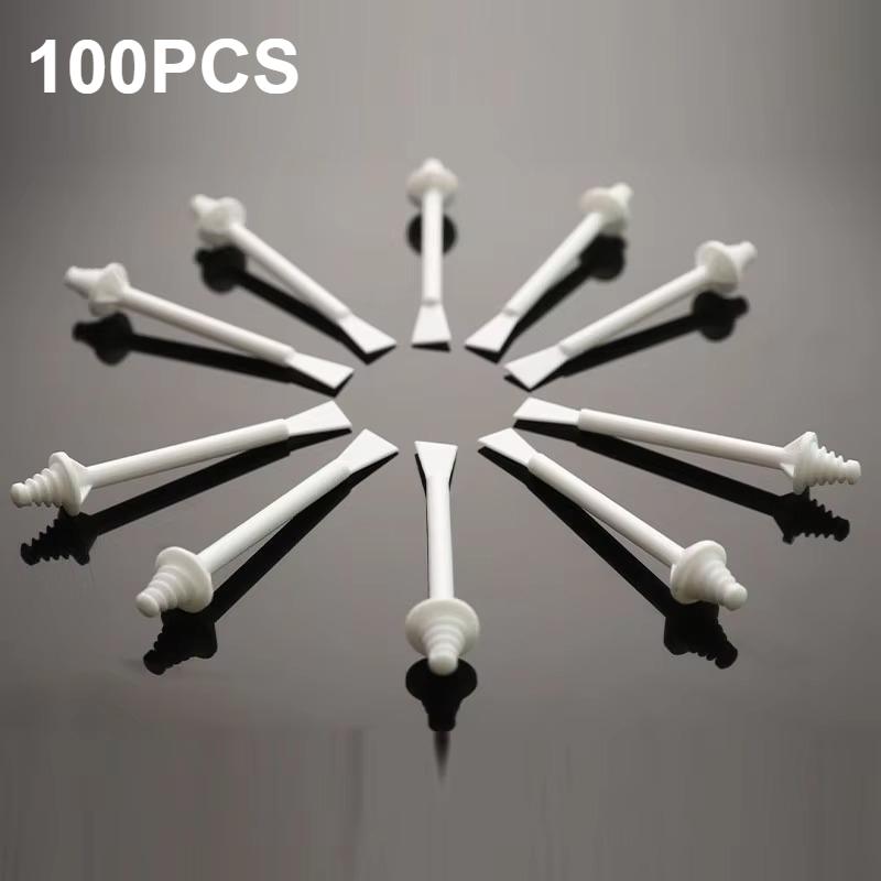 100PCS 2 In 1 Multi Use Nose Wax Sticks Wax applicator Painless Nose Hair Removal Cleaning Tool Wax Accessories For Hair Removal