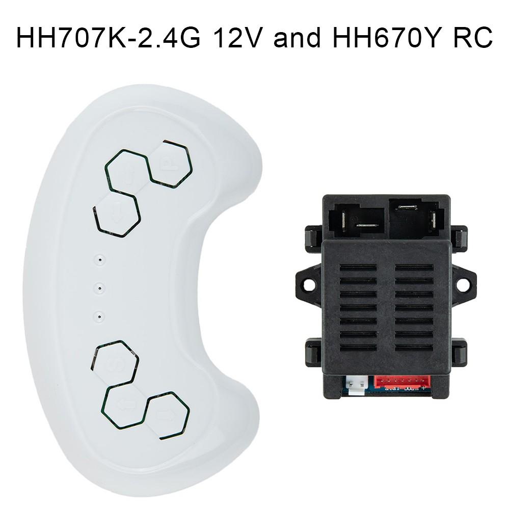 

Replace Faulty Parts HH707K 2 4G 6V 12V Receiver for Kids Electric Vehicle HH670Y RC