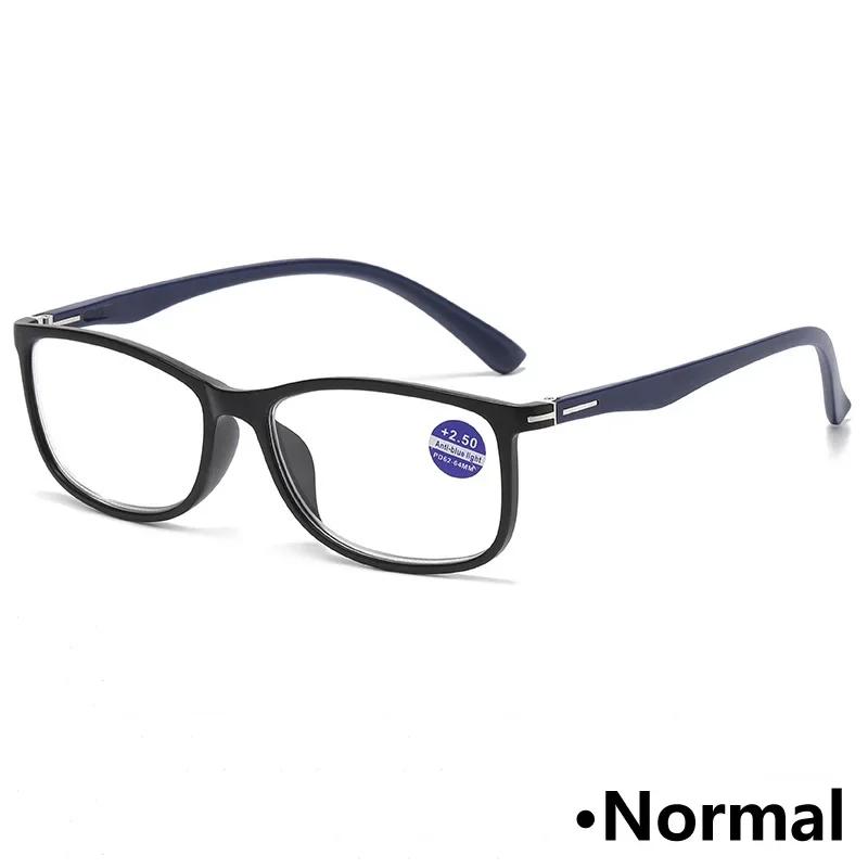 Fashion Men Women'S Anti-Blue Reading Glasses Trendy Transparent Far Sight Eyeglasses Unisex Ultralight Presbyopia Prescriptions