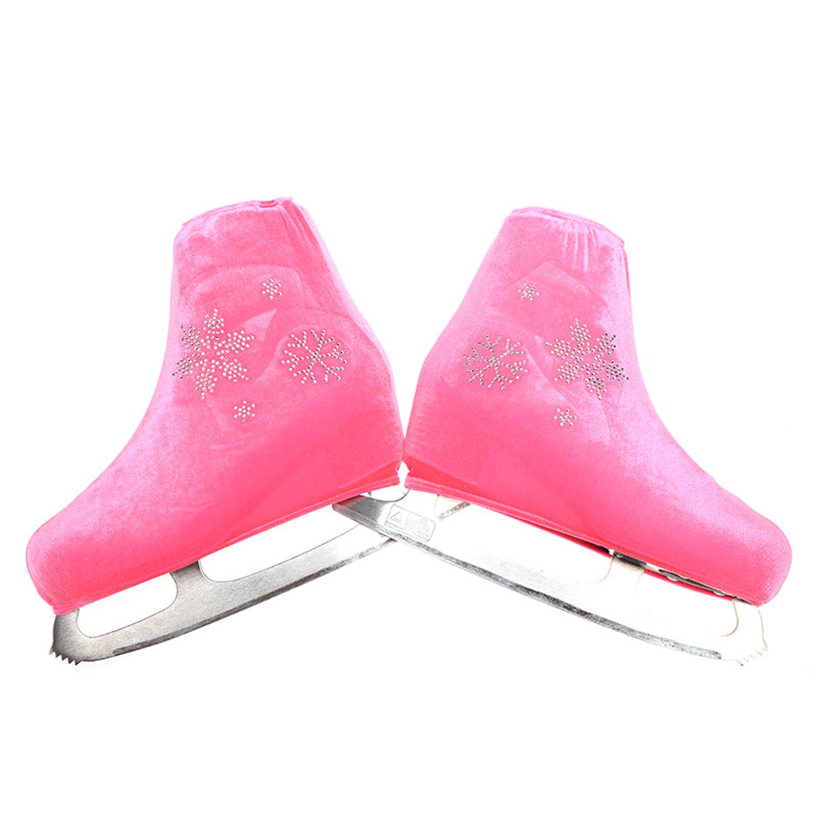 

Figure Skating Shoe Covers Elastic Ice Skates Guards Outdoor Skates Covers Boot Ice Shoe Covers Protector Enduring 13