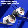 Carregador de Celular 45W USB Tipo C Carga Super Rápida 2 Portas Carregador de Parede Adaptador USB PD Para iPhone Realme Huawei USB C carregador