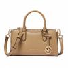 Borsa a tracolla tote in pelle minimalista con monogramma Arden Piccola da donna Cammello 35S6G4XM1L-CAMEL