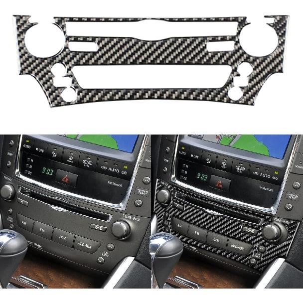 NVCNX Real Carbon Fiber Trim for Lexus Is 250 350 Accessories | for 2006-2008 2007 IS250 IS350 Interior, Door Inner Front Rear Window Lift Switch