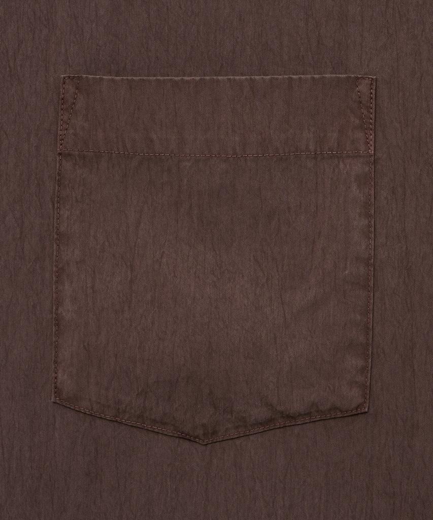 INTEMPOMOOD Down Pigment Washed Shirt_Wine