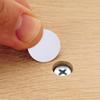 Self-adhesive edge sealing tape for furniture and cabinets, cover-up stickers for hiding screw holes, decorative ring stickers