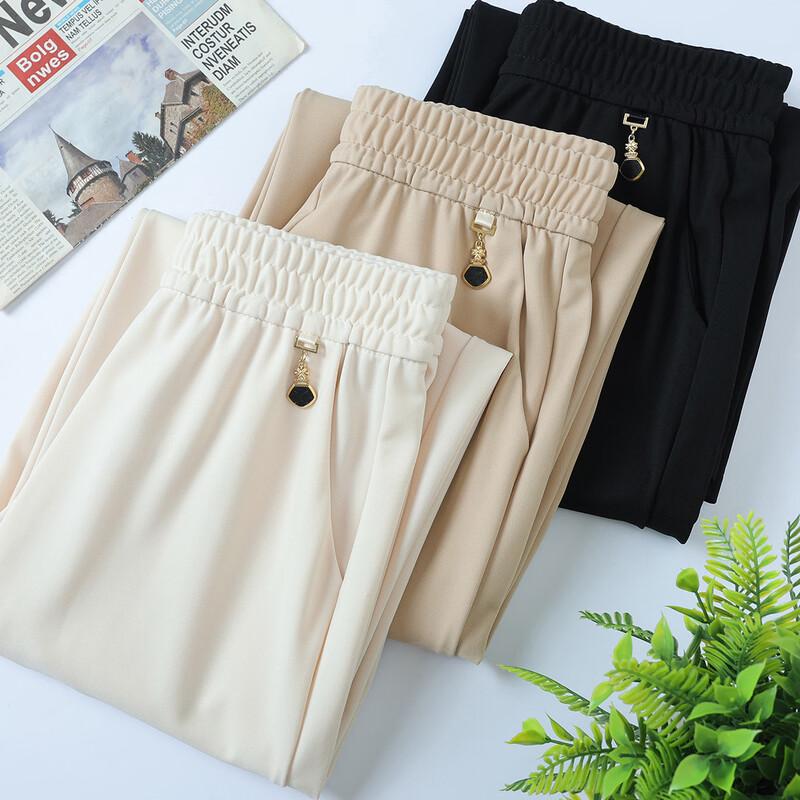 Women's Summer Straight-Leg Casual Pants