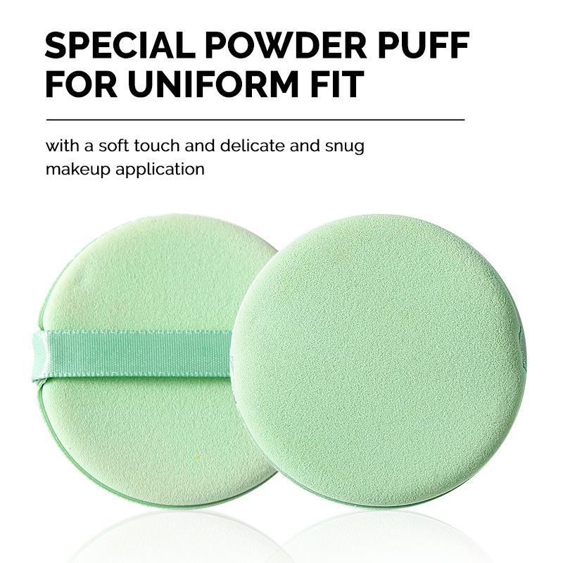 Emerald Green Transparent Powder Pre-Makeup Setting Powder No Powder  Invisible Pores Green Oil Control Lightweight Breathable Powder