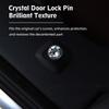 Crystal Door Lock Pin Sturdy Decorative Automotive Accessories For BMW E46 E34 F25 E60 F10 F30 E36 E31 E39 E90 F20 E91 G20 X5