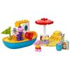 LEGO Duplo Peppa Pig Bootsfahrt Spielzeug Geschenk Geburtstagsblock Pädagogisch Weihnachten Jungen Mädchen Kinder 1,5 Jahre alt 2 Jahre alt 4 Jahre alt