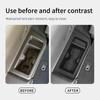 SMABEE for Toyota Land Cruiser Prado 2024 250 J250 LC250 7seat Third Row Water Cup Holder Storage Box Shock-Absorbing Tray