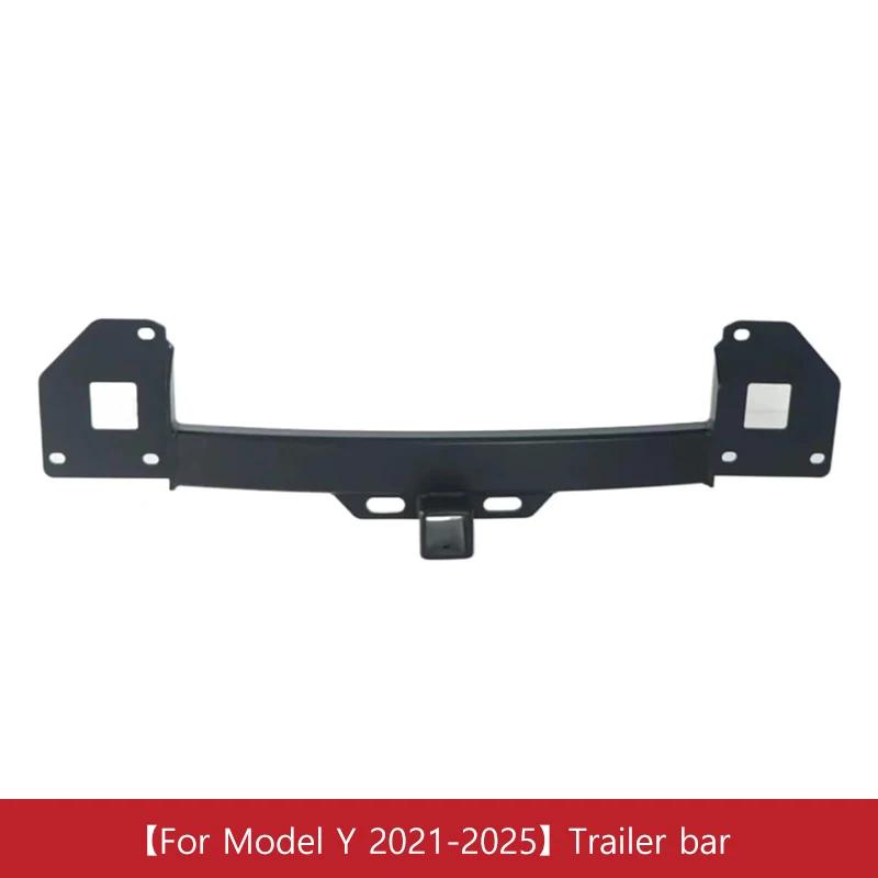Car Trailer Hitch For Tesla Model Y Juniper 2025-2025 Manganese Steel Trailer Bar Bike Carrier Strong Heavy - Duty Towing Hitch