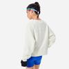 Li Ning Fitness Series Moisture Wicking Thermal Solid Color Round Neck Comfortable Breathable Fleece Warm Dopamine Casual Sweatshirt AWDU556-4