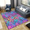 Leopard Pattern Carpet Rug for Living Room Bedroom Home Sofa Decoration,Kids play Non-slip Floor Mat