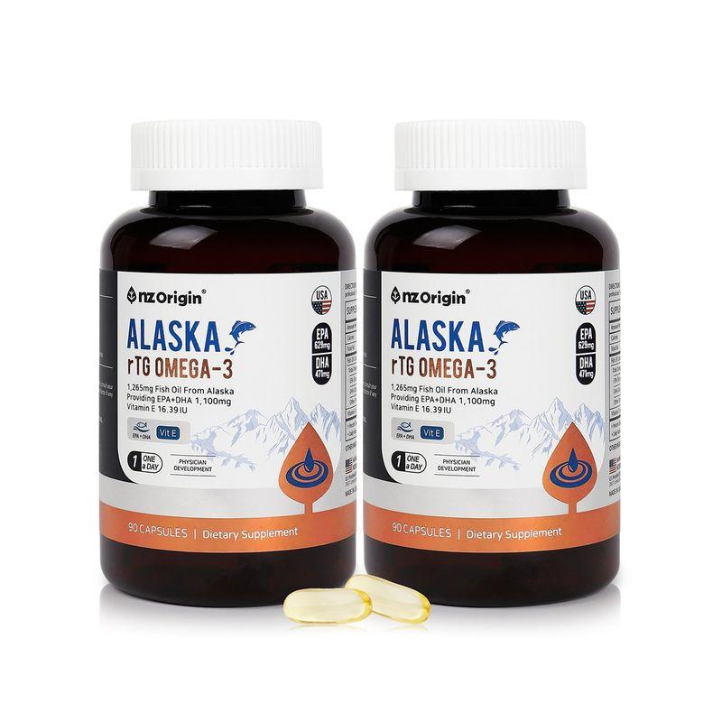 

NZ Origin Alaska rTG Omega 3 Gift Set
