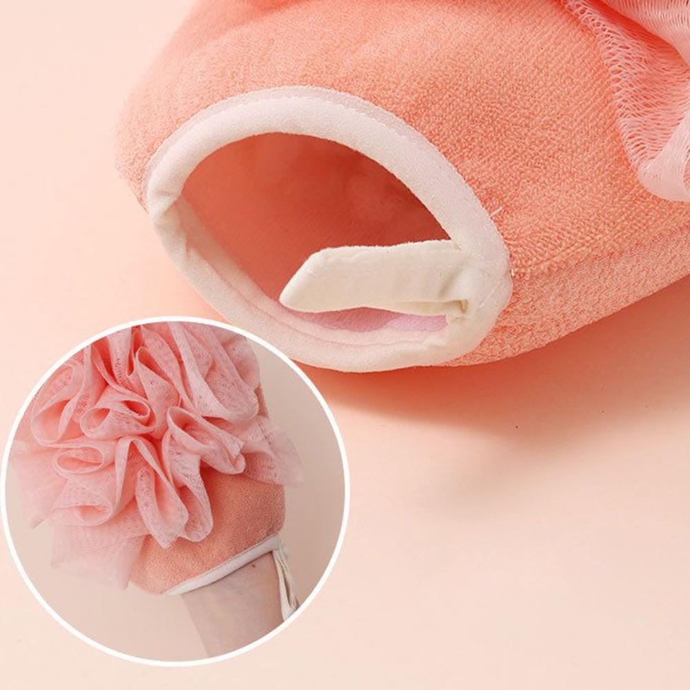 Bath Scrubber Body Scrub For Bathing For Skincare Routine Deep Cleansing Exfoliating Cloth Convenient Hanging Loop