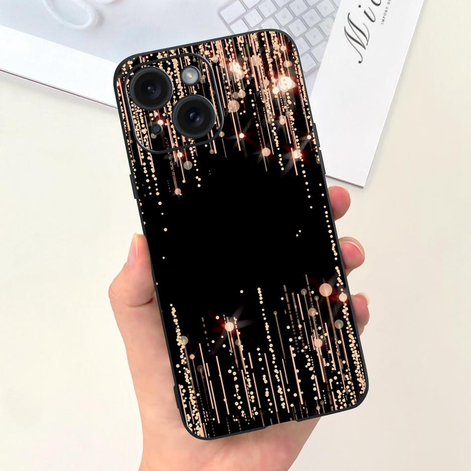 For Apple iPhone 15 Case Stylish Moon Spaceman Cartoon Cover Soft Silicone Phone Case For iPhone 15 Pro Max iPhone15 Plus Bumper