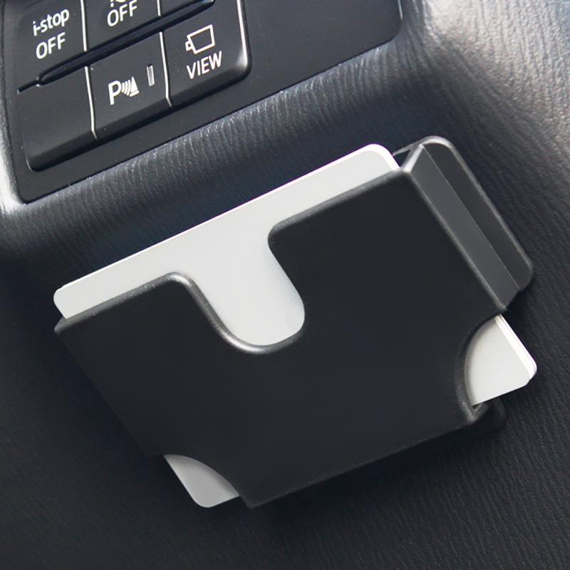 Universal Car Interior Card Holder Multi-function Portable Card Storage Box Car Sun Visor Card Slot Box