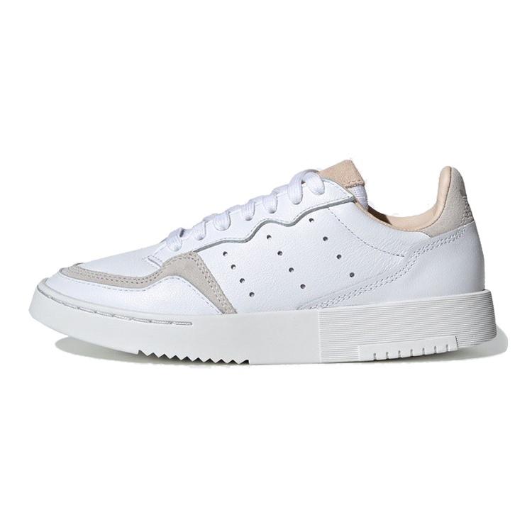 (GS) adidas Supercourt J White Brown Kids EE8795 EU 36⅔