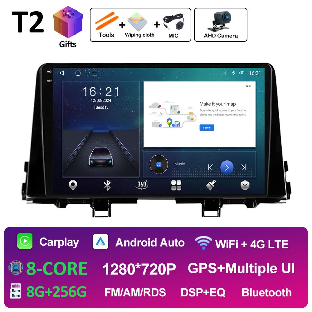 For Kia Morning 3 Picanto 2020 2021 Car Multimedia Video Radio Player Android Smart System Cooling fan DSP Stereo WIFI Head Unit