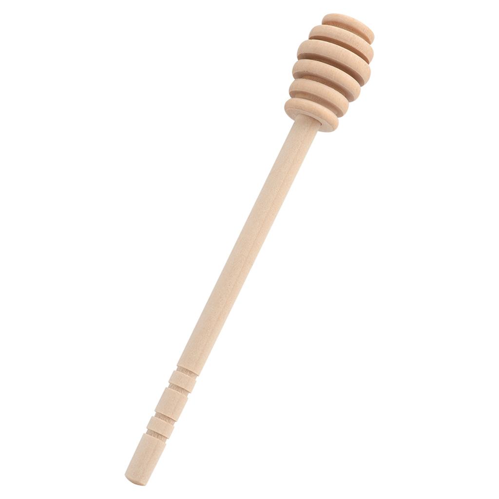 50Pcs/set Household Wooden Jam Honey Dipper Jar Dispensing Collecting Stirring Rod Stick 16cm