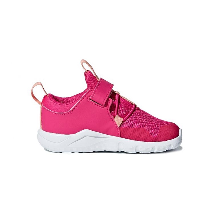 Adidas Flex El I Slip Resistant Low top Running Shoes Pink White Infant And Toddler AH2571