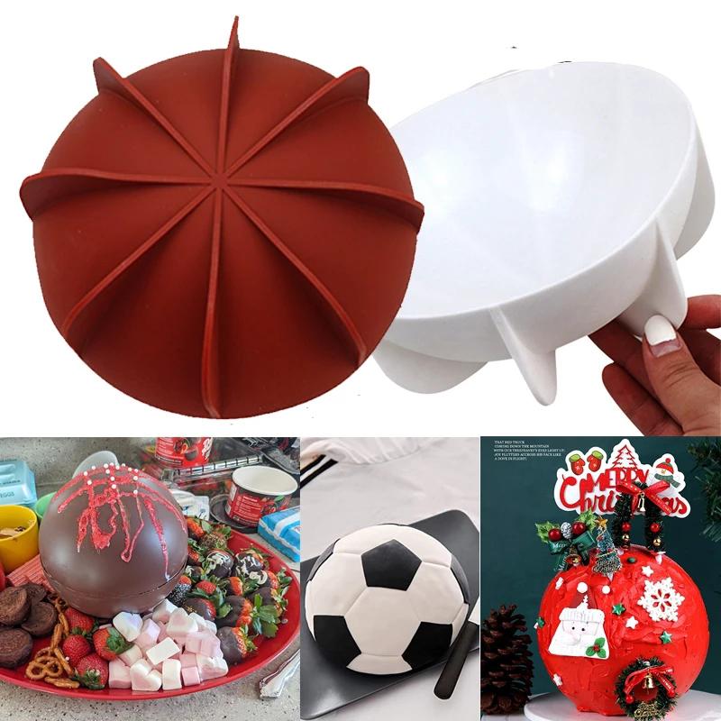 1Pc Hemisphere Pan Dome Silicone Baking Mold For Cake Half Sphere Planet Mould