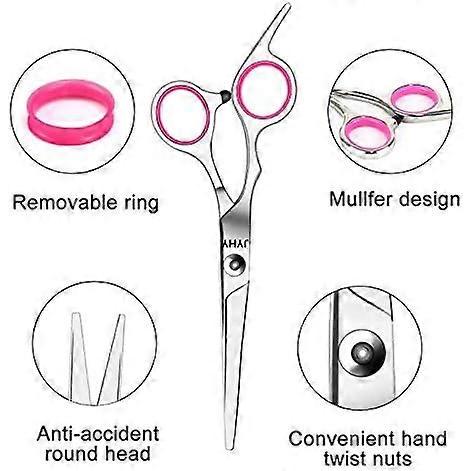 Professional Hair Cutting Scissors Shears Barber Thinning Set Kit- Family Hair Cutting,Barber Hair Cutting Tool Thinning Texturizing