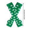Irish Costume Set Beads Necklaces Skirt Long Gloves Headbands Saint Patrick's Day Costume Accessories for Parades