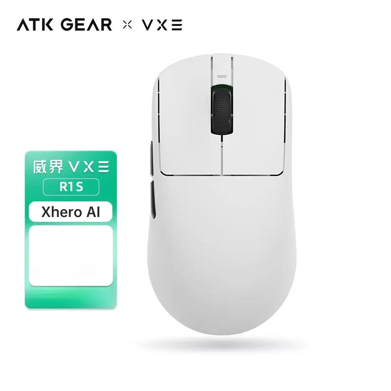 ATK Vxe Dragonfly R1 Mouse Black White R1 Se Pro Mouse 4K Receiver Lightweight Pc Wireless Bluetooth Game E-sports Accessories