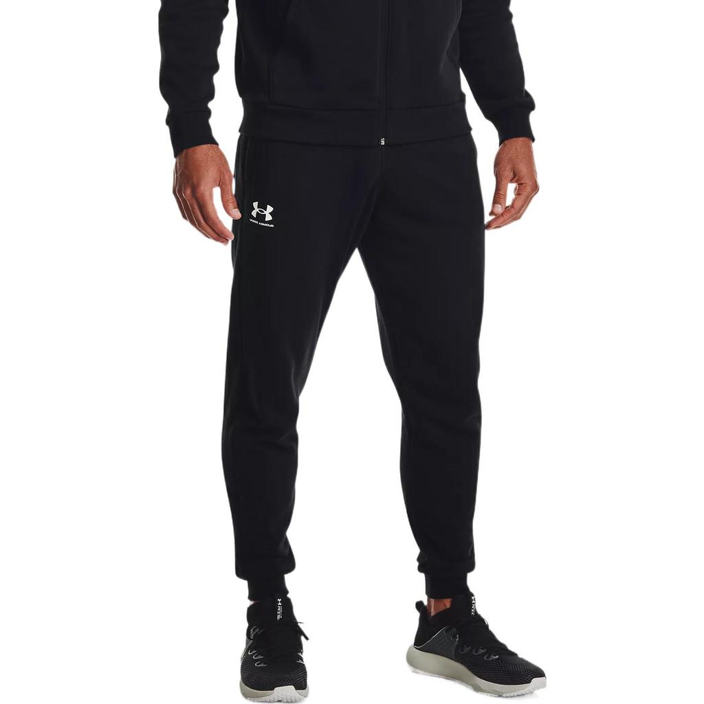 Under Armour Rival Logo Joggers Herren Hosen Schwarz 1366727-001