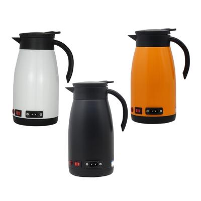 12V 24V Car Electric Kettle 680ml Fast Boil Heating Cup Heated Water Cup For Long Journeys Commuting Convenience