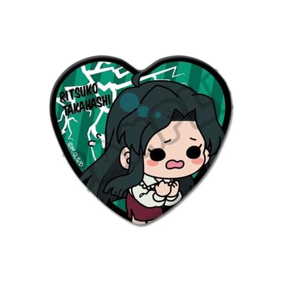 Hell Teacher Nube Anime [Ritsuko Takahashi] Heart-Shaped Can Badge