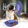 Pet Slow Feeder Mat Collapsible Silicone Dog Food Bowl with Lick Mat Slow Feeding Puzzle Bowl for Dogs And Cats