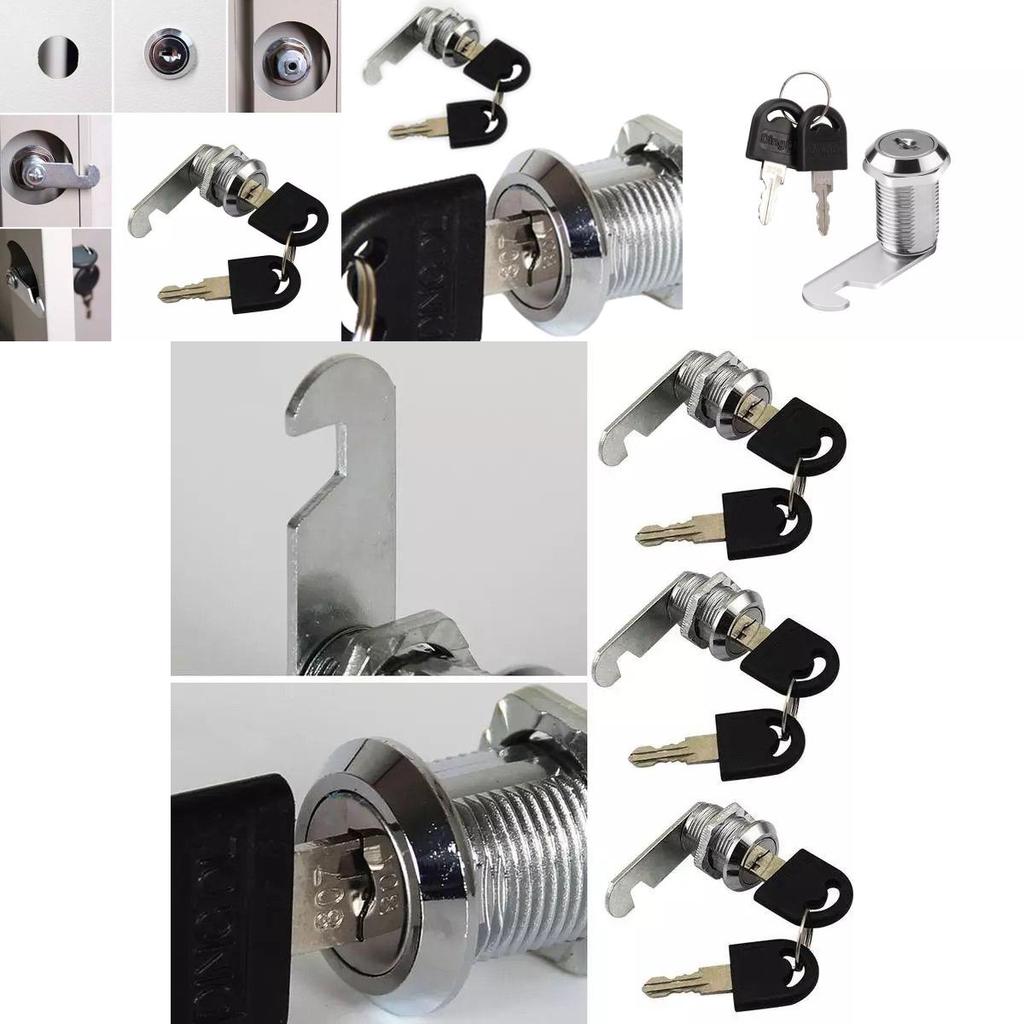 Högkvalitativ Kamlås i Metalllegering För Dörr Skåp Postlåda Låda Skåp
