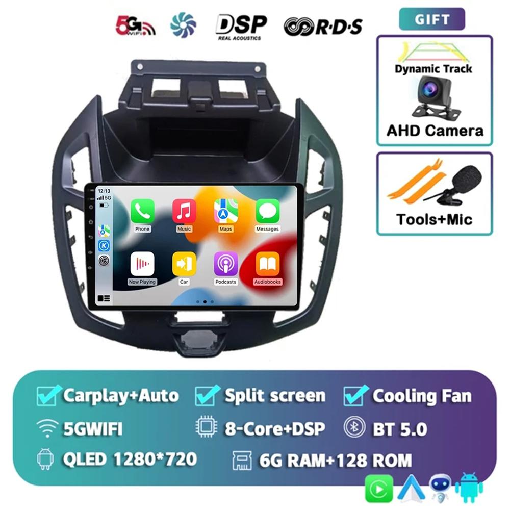 9" Radio Android 14 Audio For FORD TRANSIT Connect 2014 2015 CarPlay WITSON Multimídia Automotivo GPS WIFI DSP Car Stereo 2Din