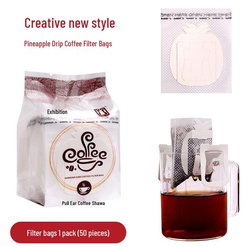 Zhanfei Japanese Drip Coffee Filter Bags – Food-Grade Coffee Filters