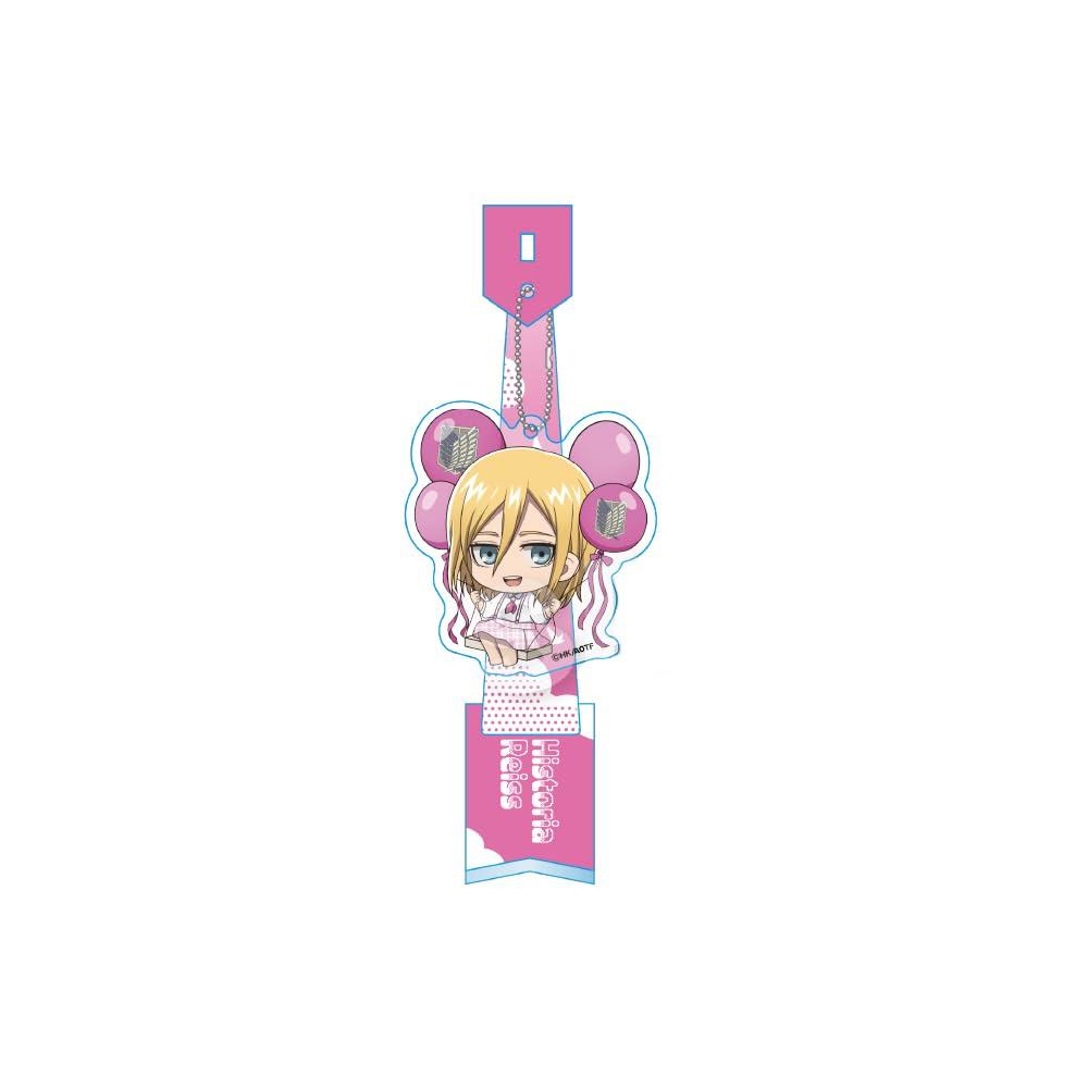 Attack on Titan Historia Reiss Barunko Stand Keychain