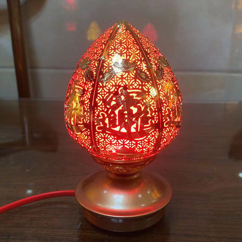 Светодиодный Буддийский Алтарь Вечно горящая Красная Лампа