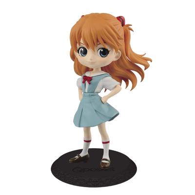 BANPRESTO Seltene Farbe Einzelartikel Evangelion New Theatrical Edition Q Posket - Shikinami Asuka Langley - Asuka Figur Posket