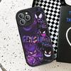 Anime Gengars Phone Case Hard Leather For iPhone 16 15 14 13 12 Mini 11 14 Pro Max Xs X Xr 7 8 Plus Fundas